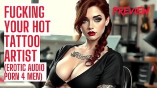 fucking your tattoo artist audio porn preview